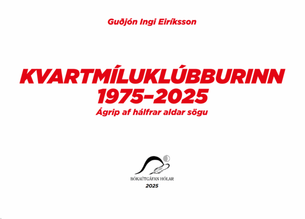 Heillaóskakveðja og forpöntun á 50 ára afmælisriti Kvartmíluklúbbsins
